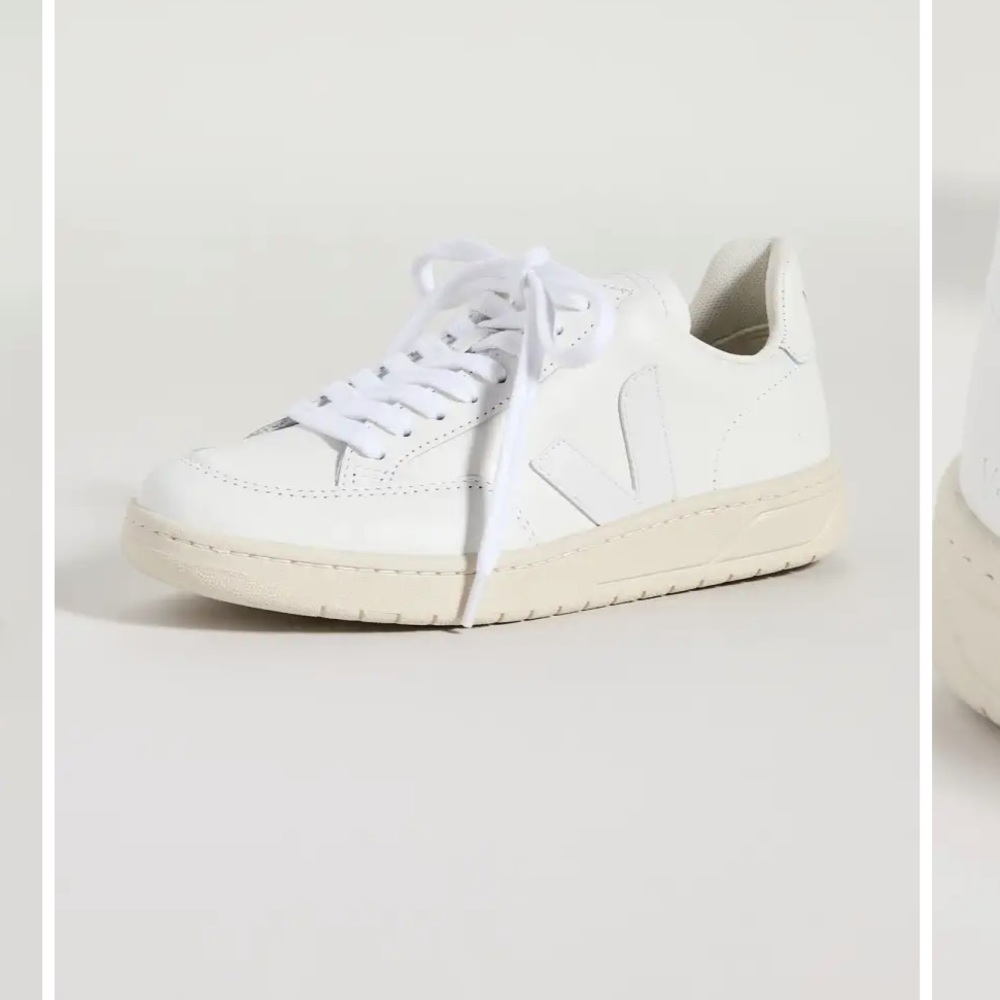 Veja V-12 white sneakers WORN ONCE size 41
